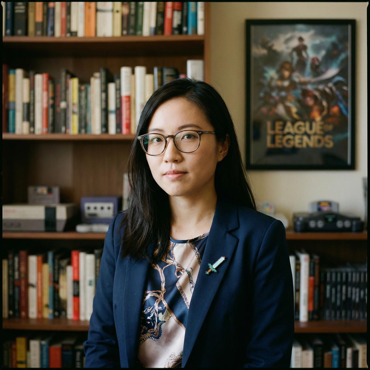 国产游戏文化顾问赵雅琴