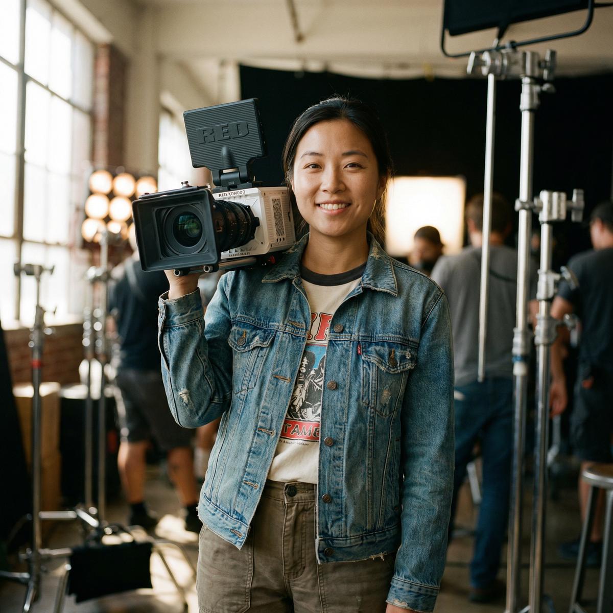 国产游戏摄影师林小雨